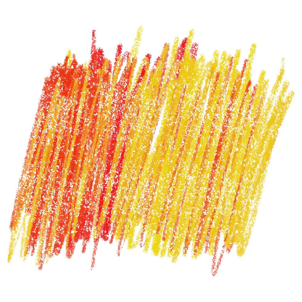 Color pencil stroke. Kids hand drawn element. Grunge element for paper design. vector