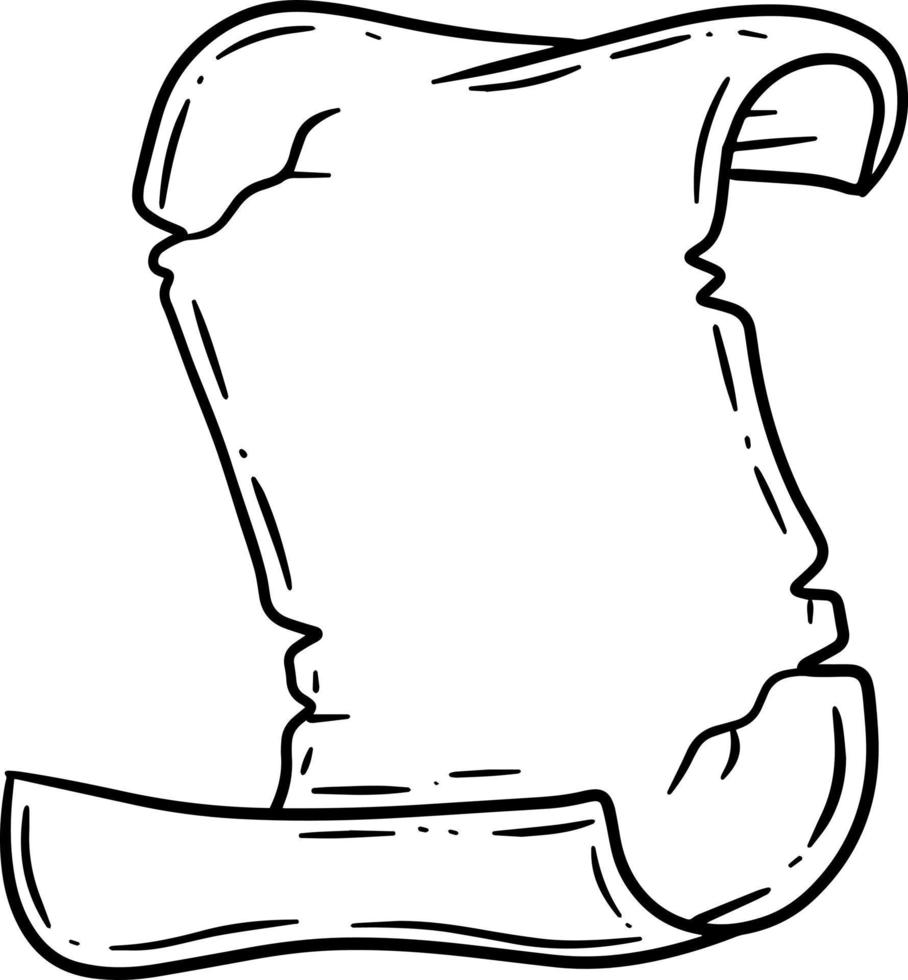 Old paper.  Blank papyrus for the text. vector