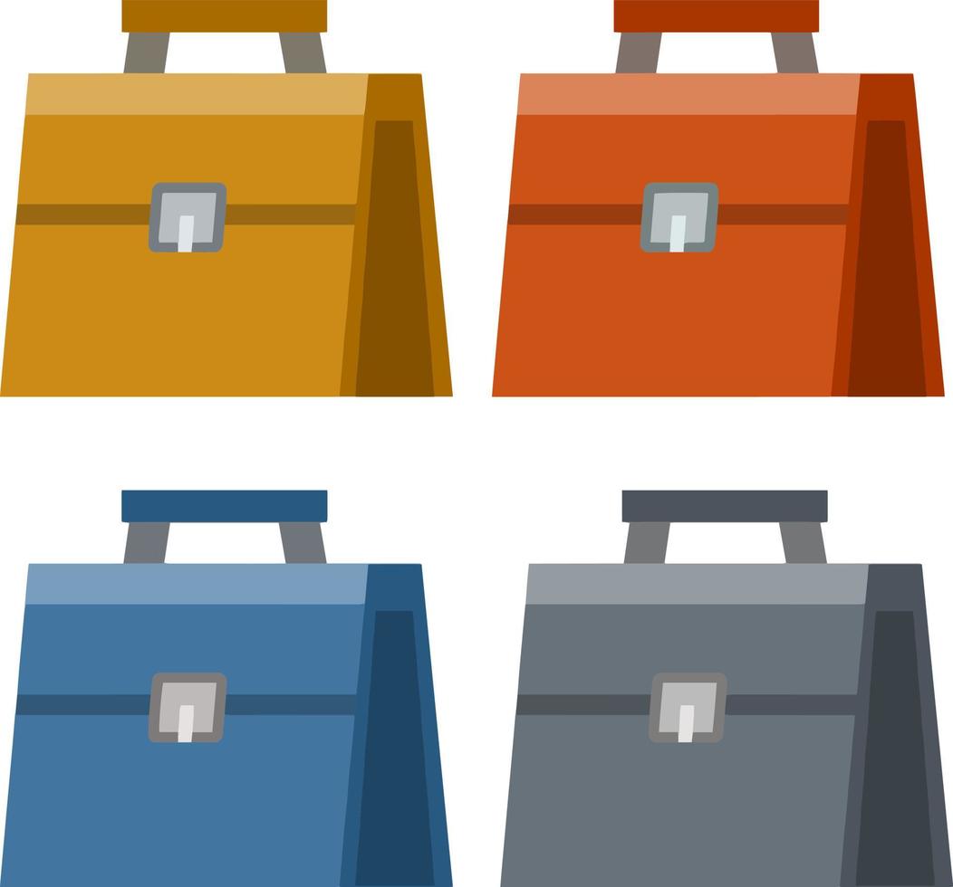 Suitcase. Luggage for the trip. vector