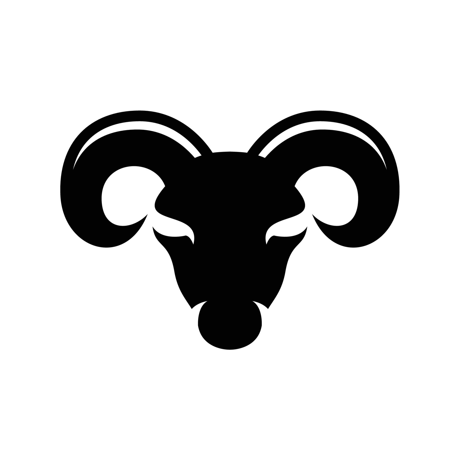 Black head sheep logo vector 8553754 Vector Art at Vecteezy