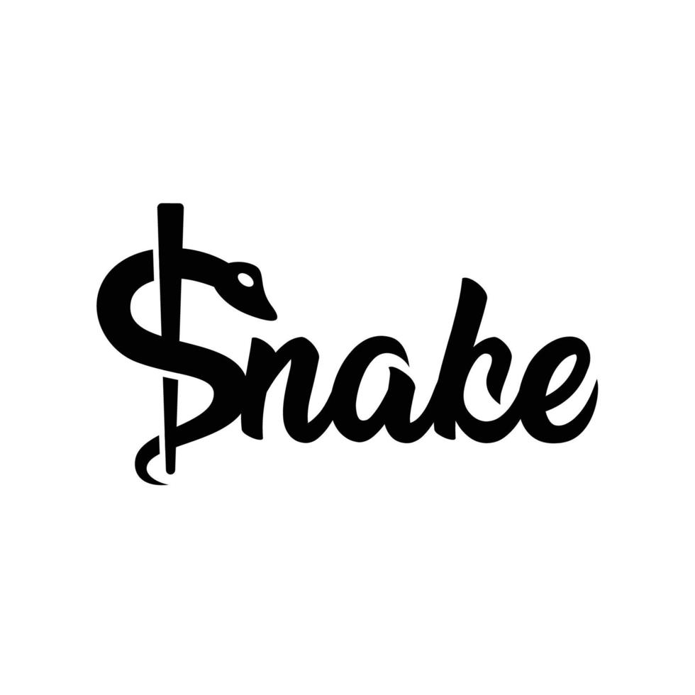 snake logotype vector. snake vector