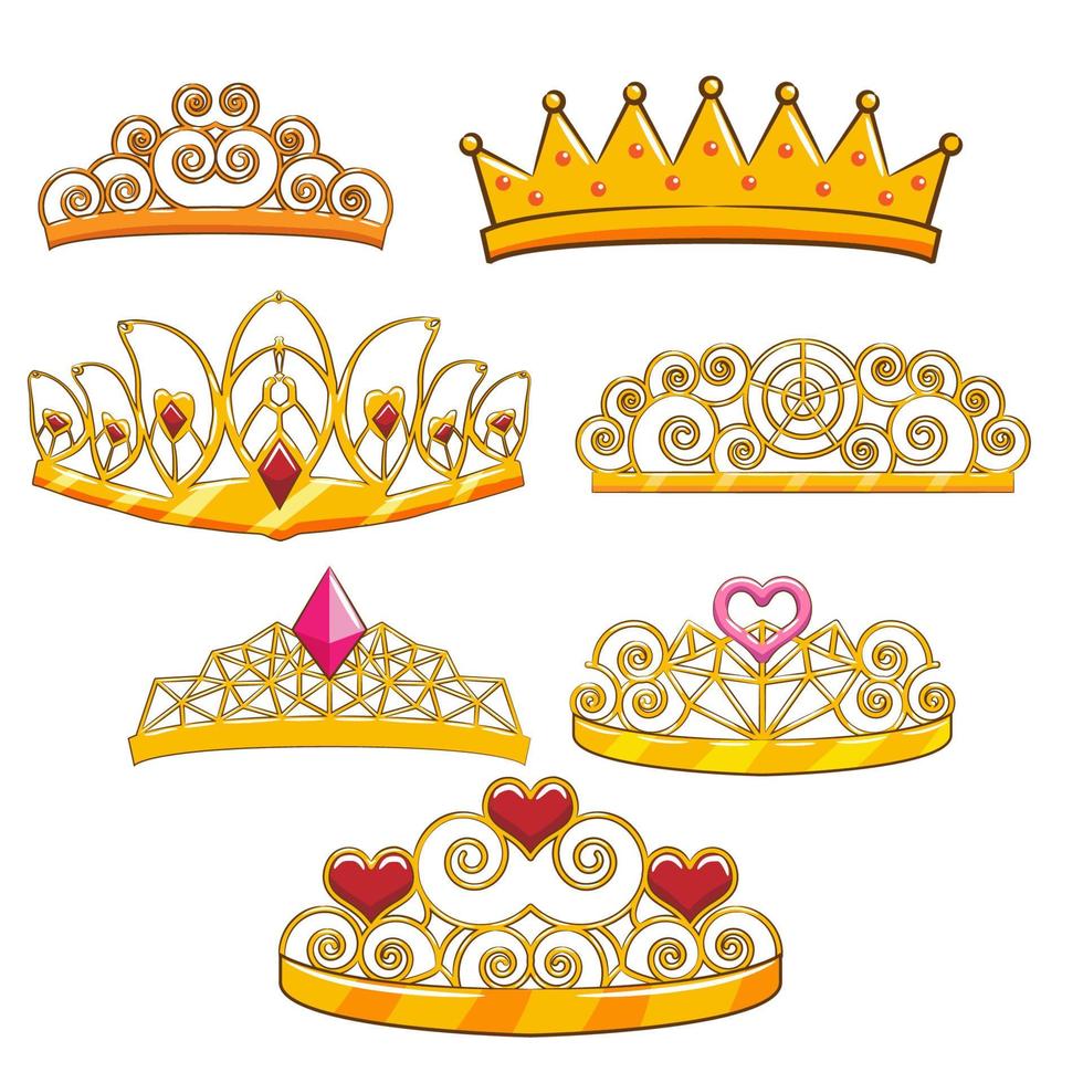 Tiara vector graphic clipart design