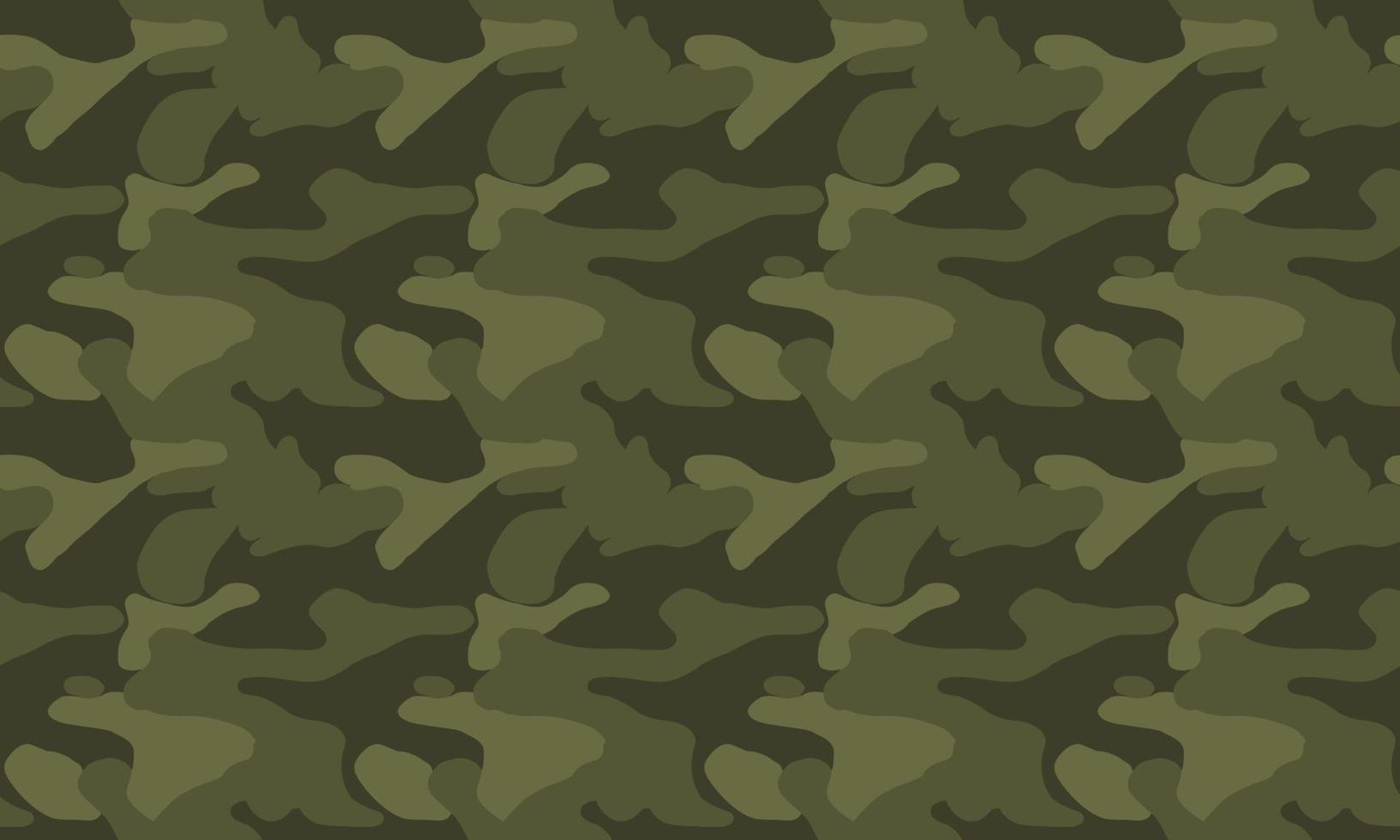 patrón de vector transparente de camuflaje militar de textura