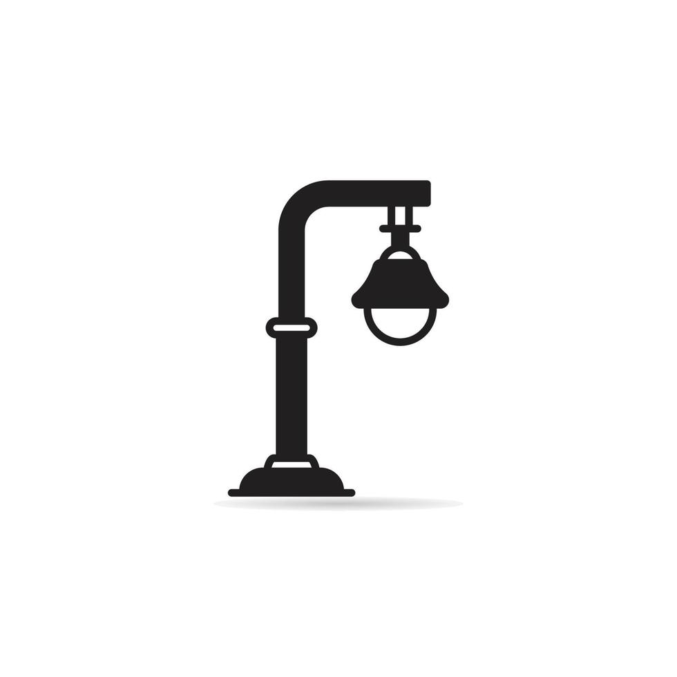 street light icon vector illustration