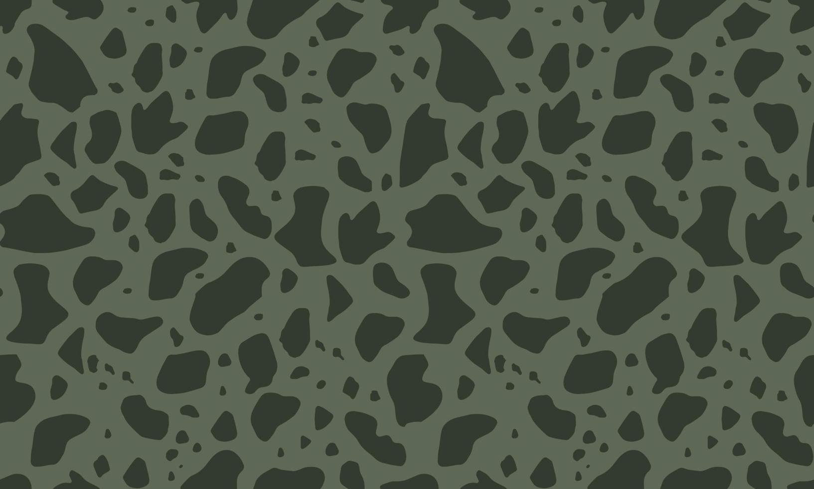 Abstract stone object Seamless vector Pattern isolated on olive background. Design for use Background, textile,Fabric, Wrapping paper and others.