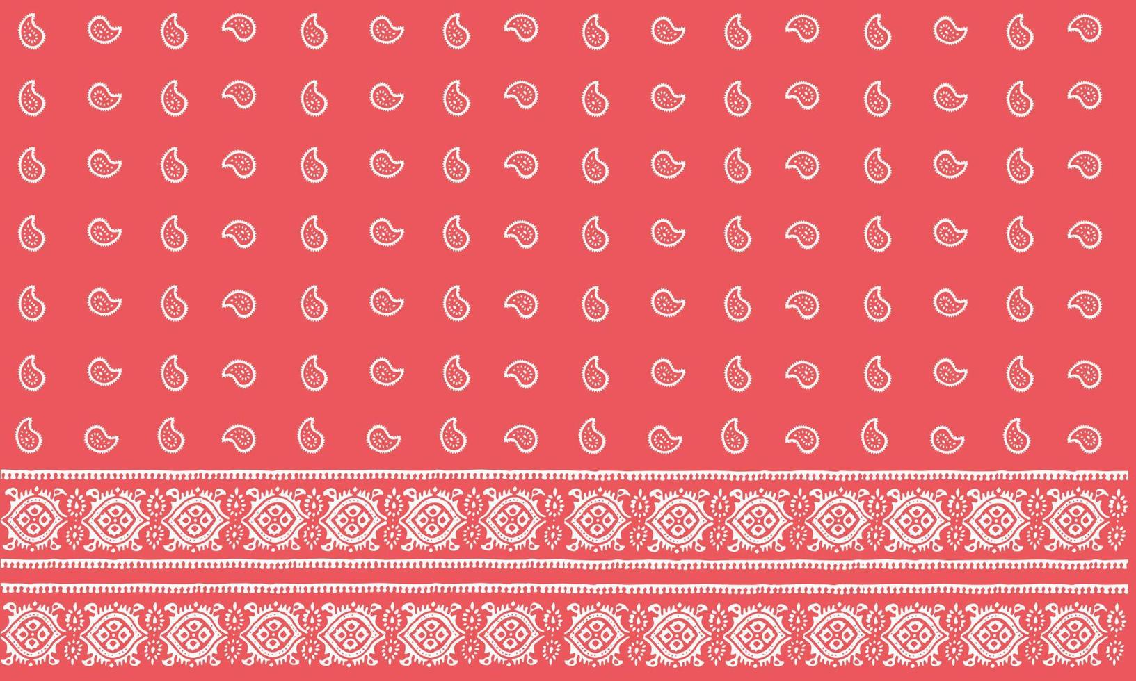 Paisley seamless pattern vector illustration background