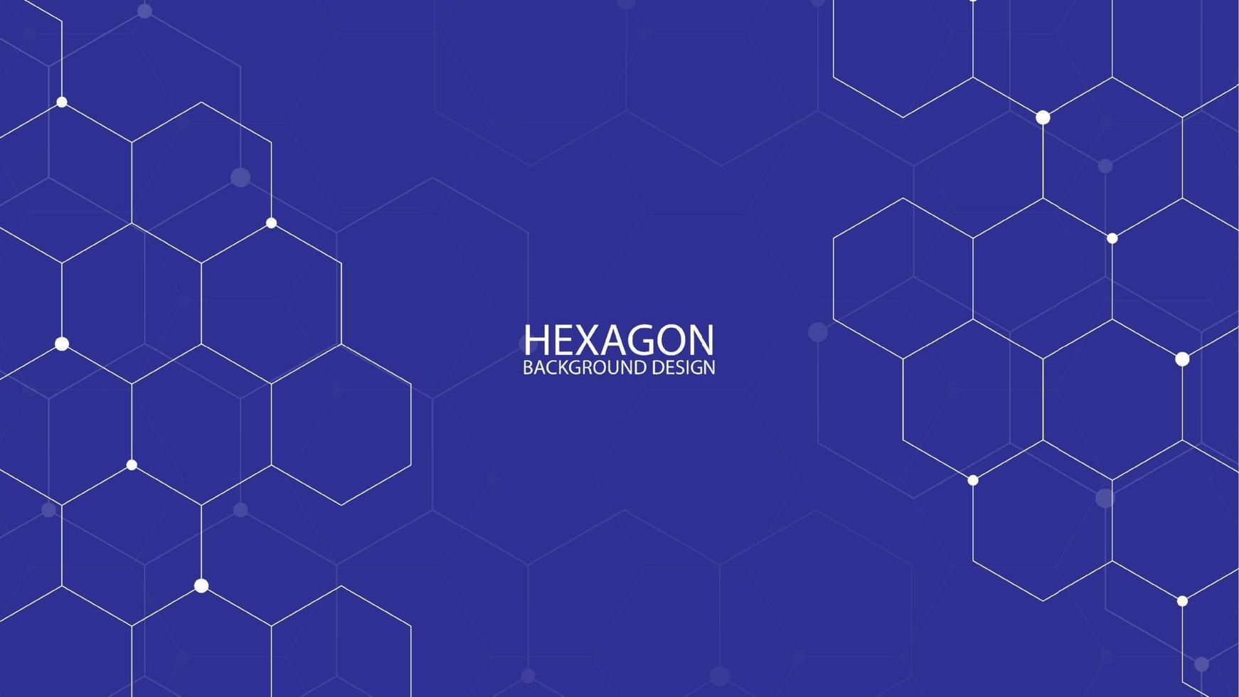 White hexagon pattern on blue background 8555081 Vector Art at Vecteezy