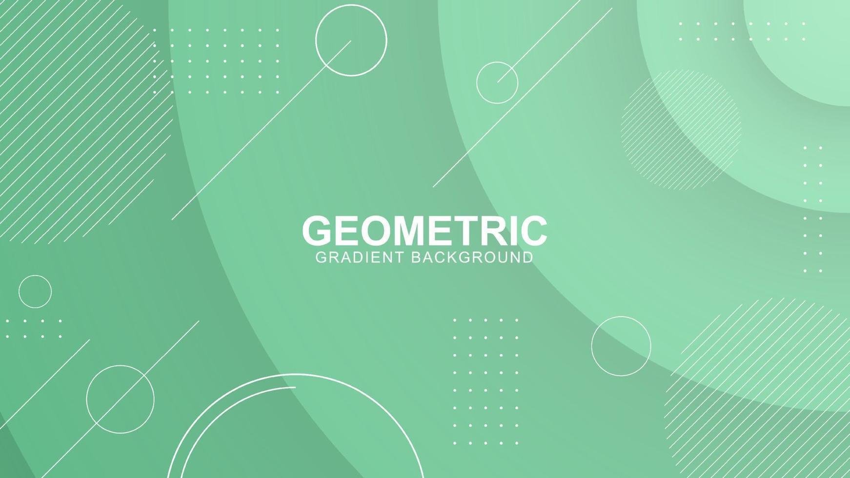 Geometric shape background with modern design vector