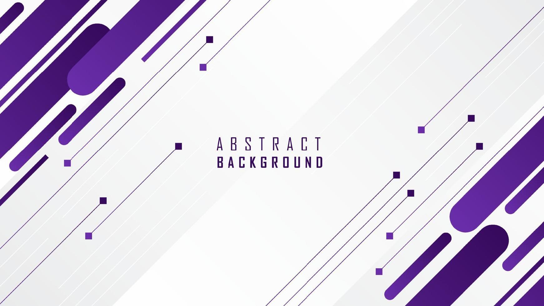 White background with purple gradient diagonal lines vector