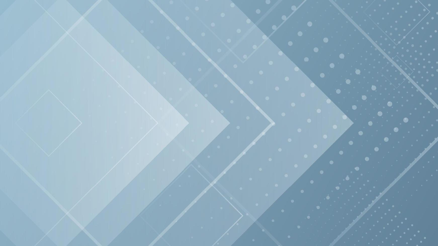 Square background in blue gradient design vector