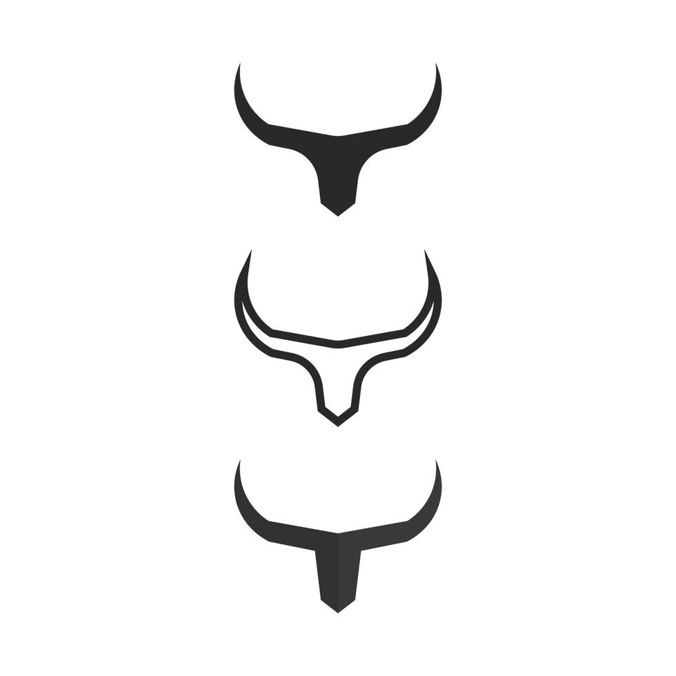 toro cabeza de búfalo vaca animal mascota diseño de logotipo vector para deporte cuerno búfalo animal mamíferos cabeza logo salvaje matador