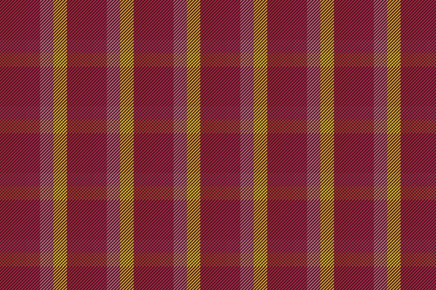 Plaid pattern seamless vector. Dark textured tartan check background vector