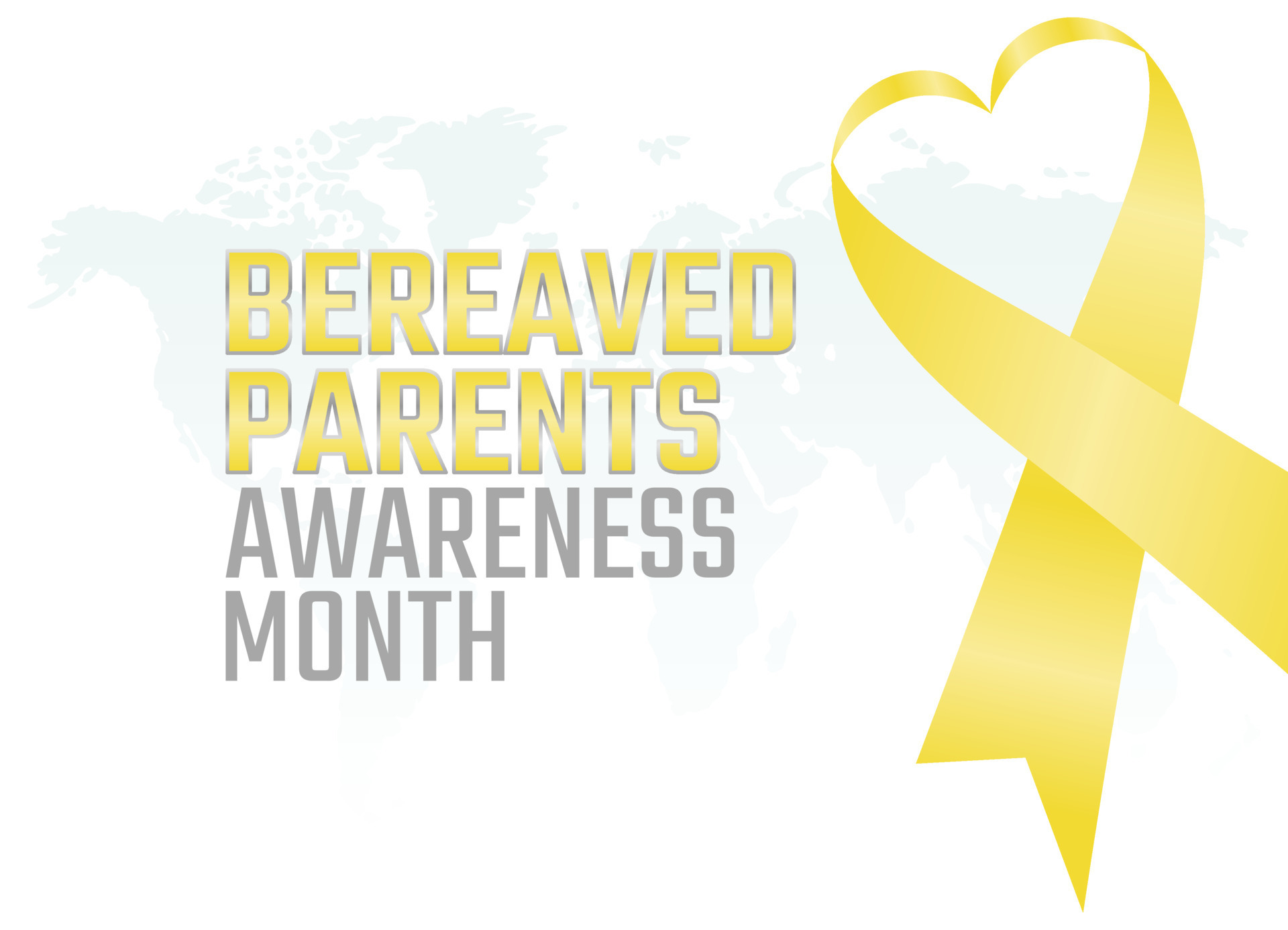 vector graphic of bereaved parents awareness month good for bereaved
