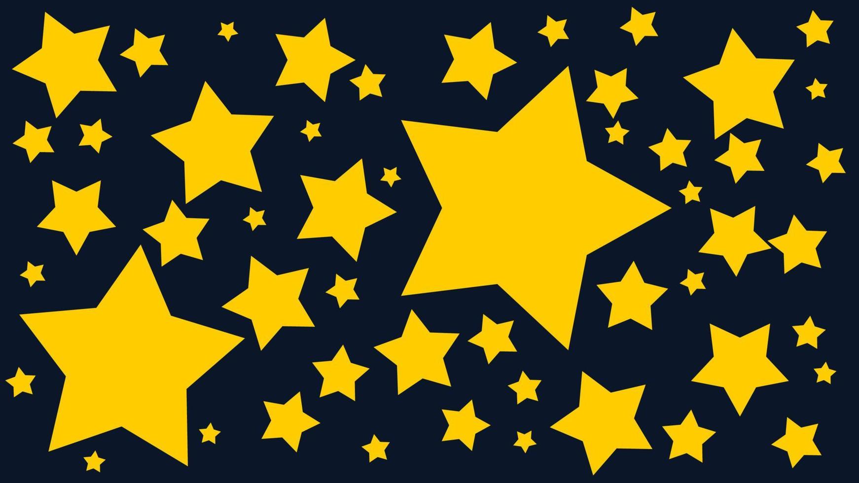 Stars background design vector