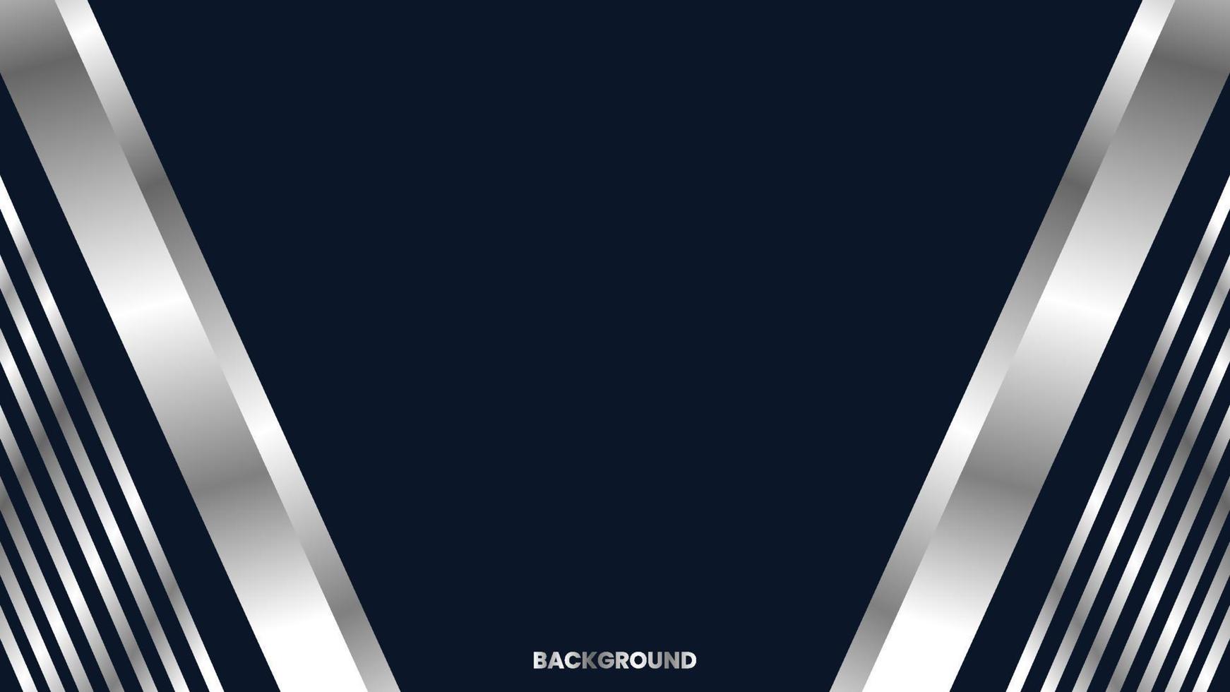 Silver metalic modern background vector