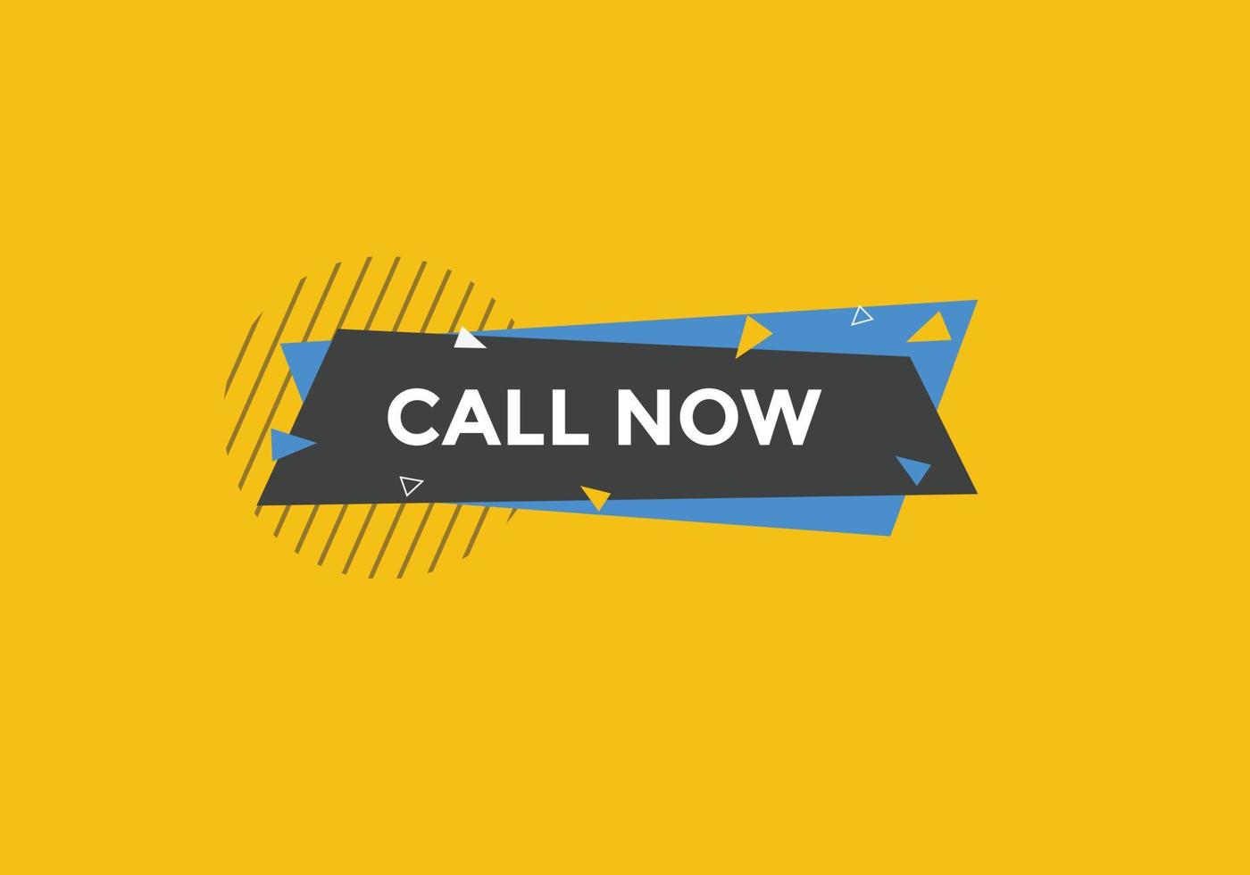 Call now button.call now text web template. Sign icon banner vector