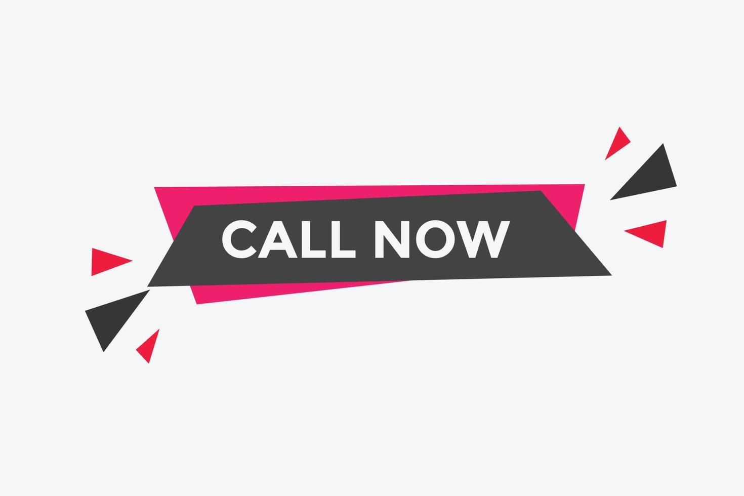 Call now button.call now text web template. Sign icon banner vector