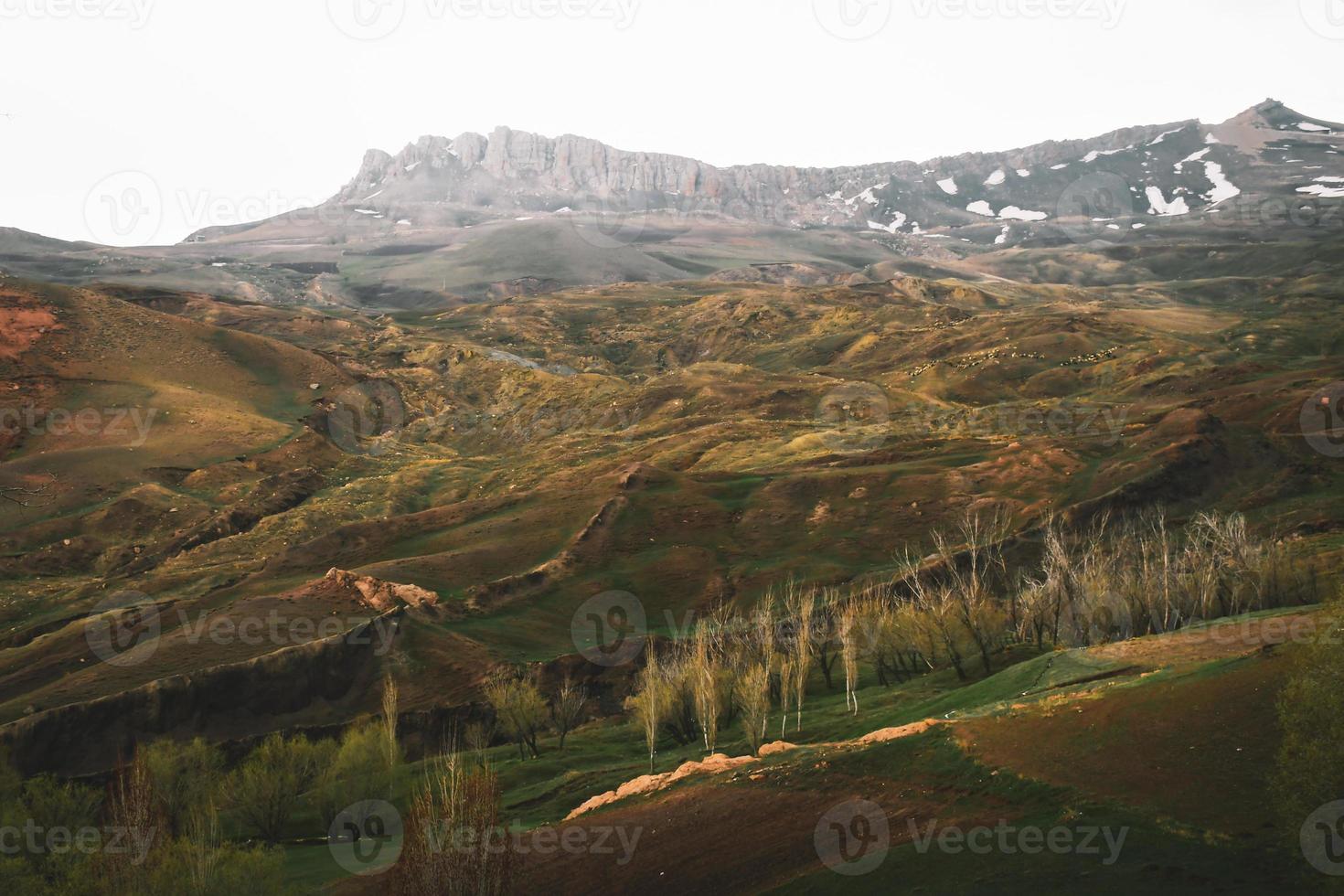 The Durupinar site with strong structure made of limonite adjacent to village of Uzengili in eastern Turkey. Noah's arc legend photo