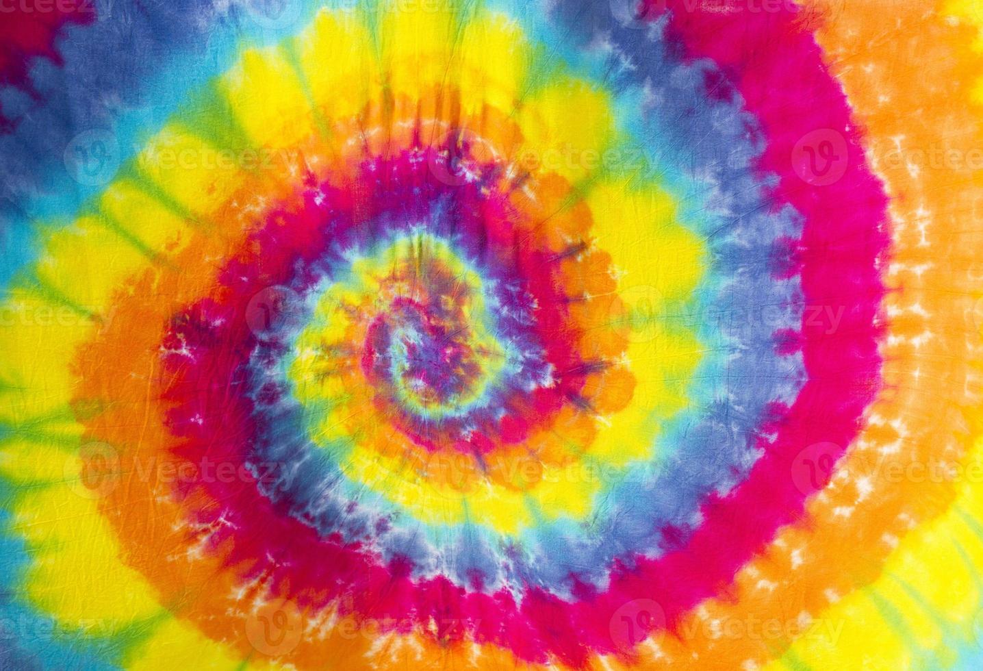 Spiral tie dye abstract background photo