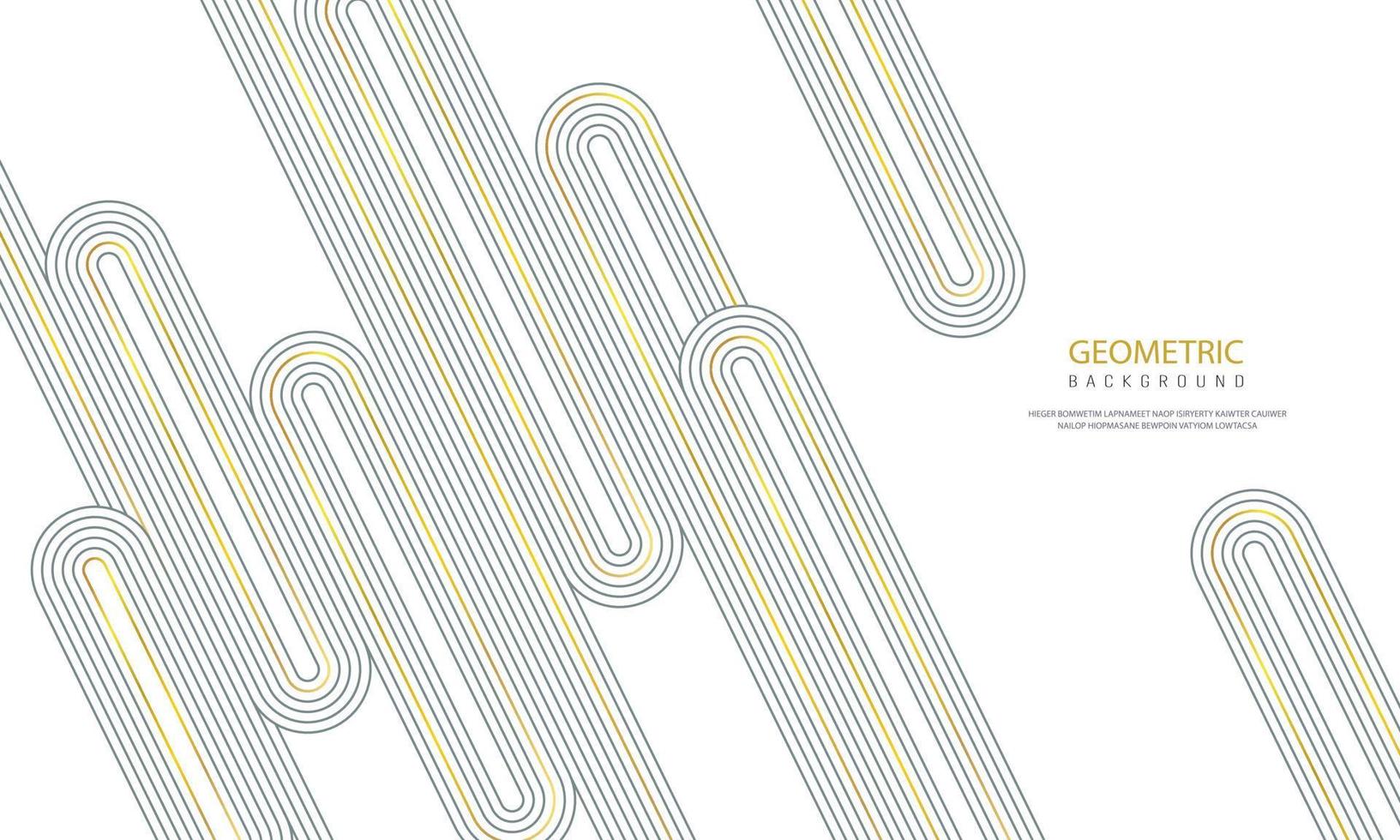 Abstract white geometric background pattern. Vector for presentation design. Suit for business, corporate, institution, party, festive. Vector illustration