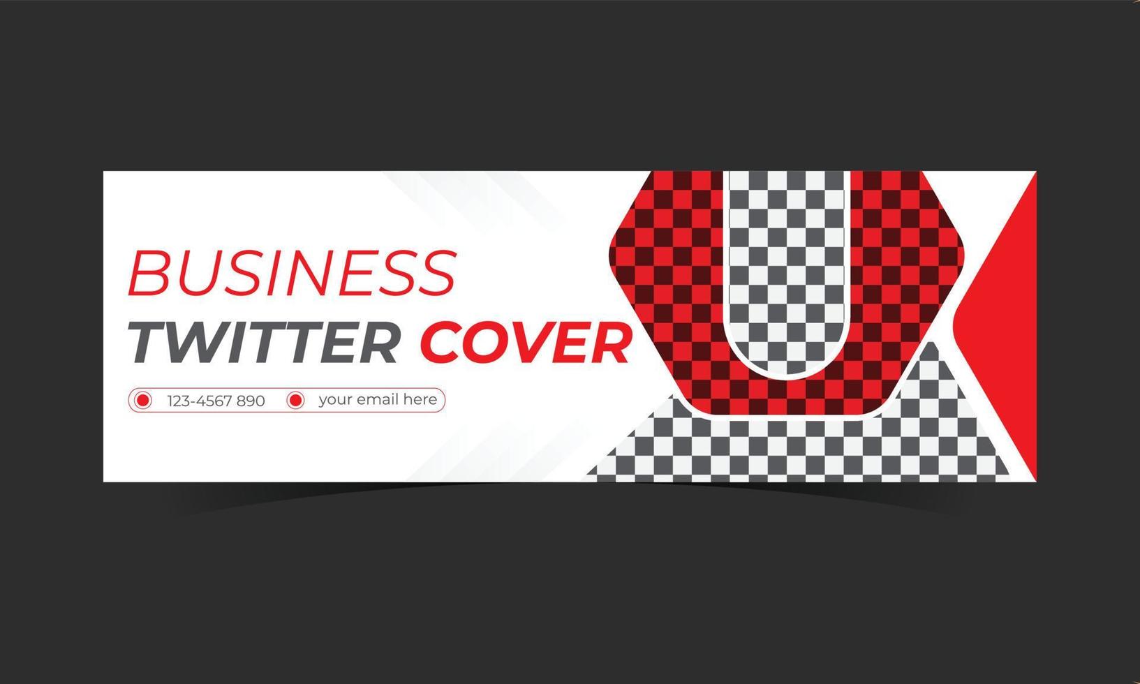 Social media cover and header design vector