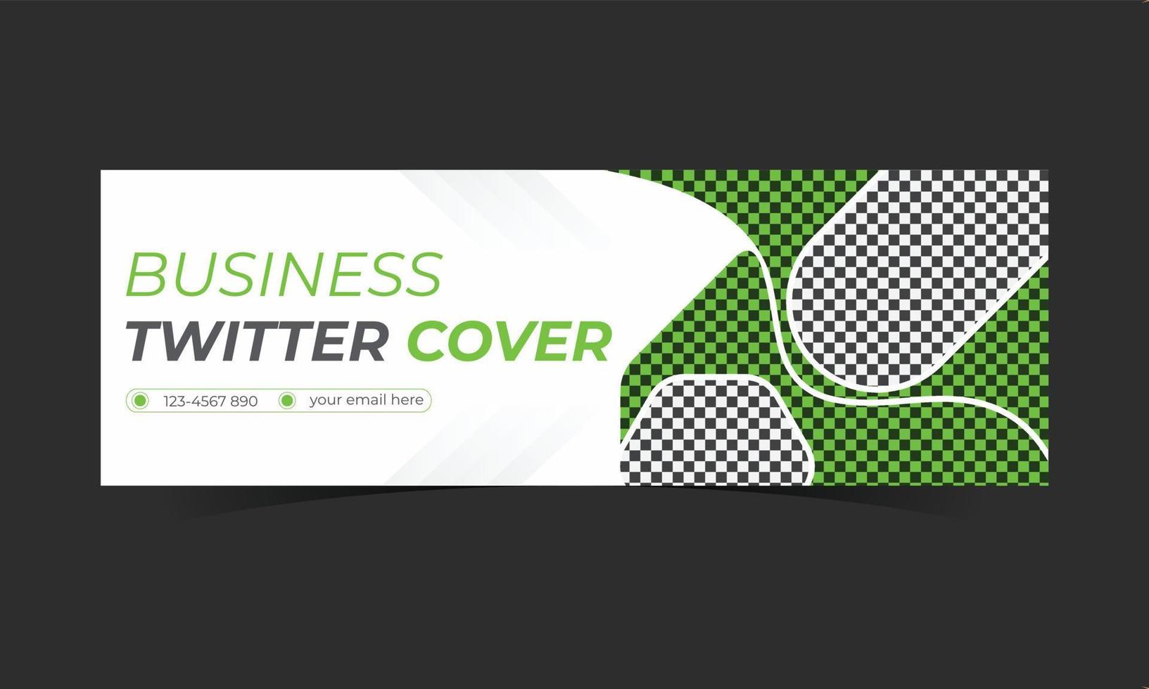 Social media cover and header design vector