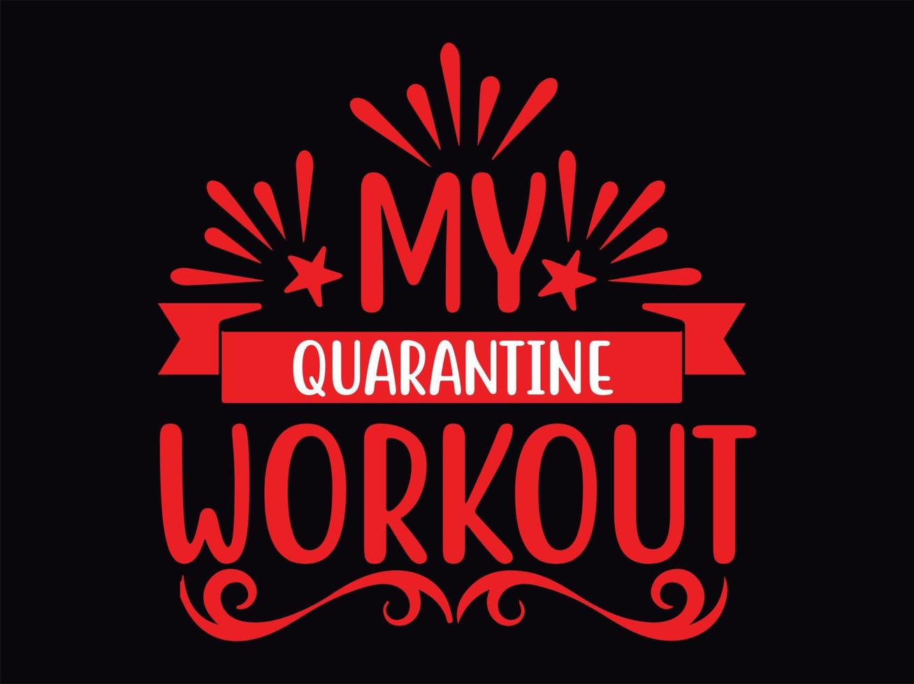 Quarantine t-shirt design file vector