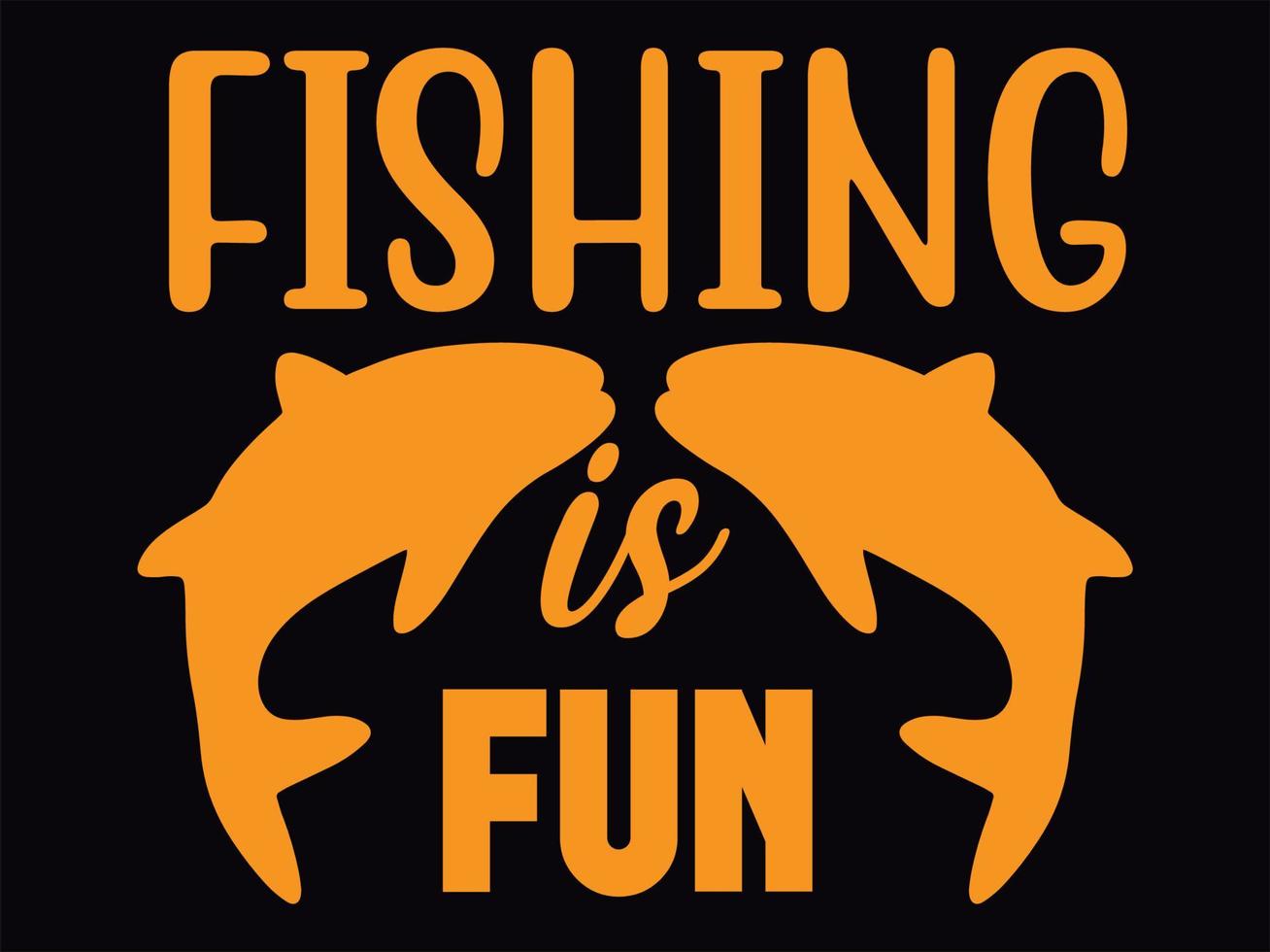 Fishing t-shirt design file vector