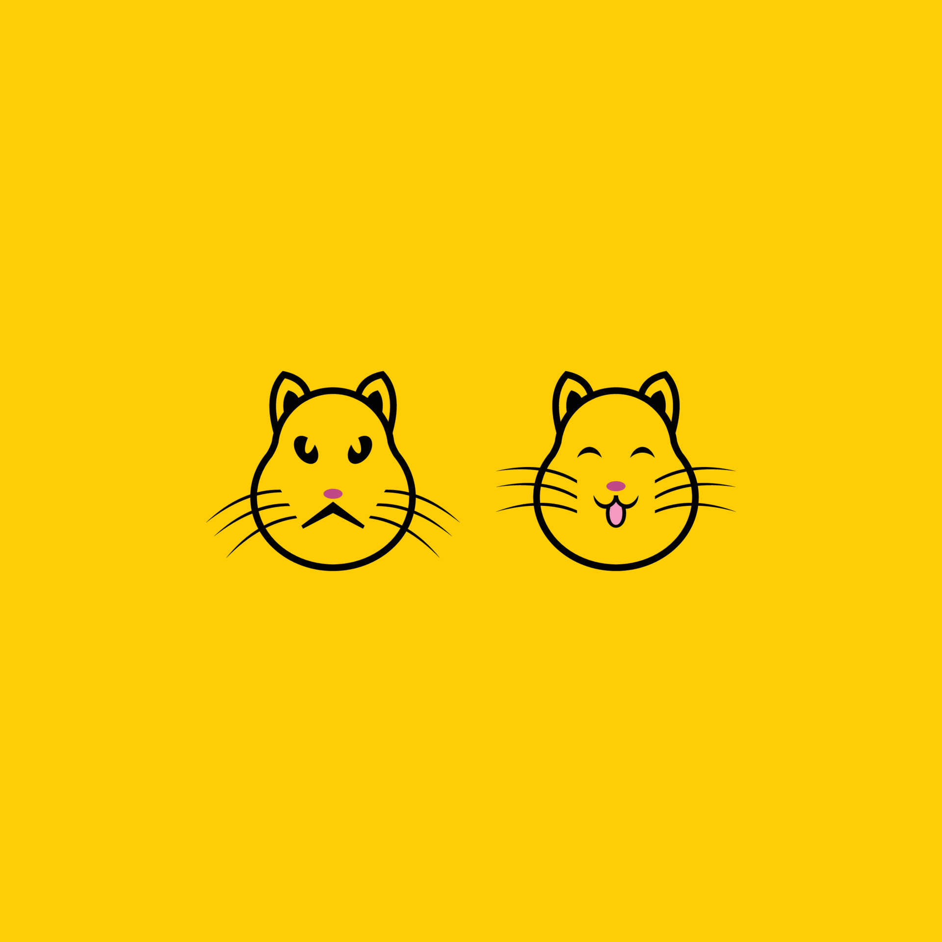 Free Vectors  Cats, icons, smiles, smiles