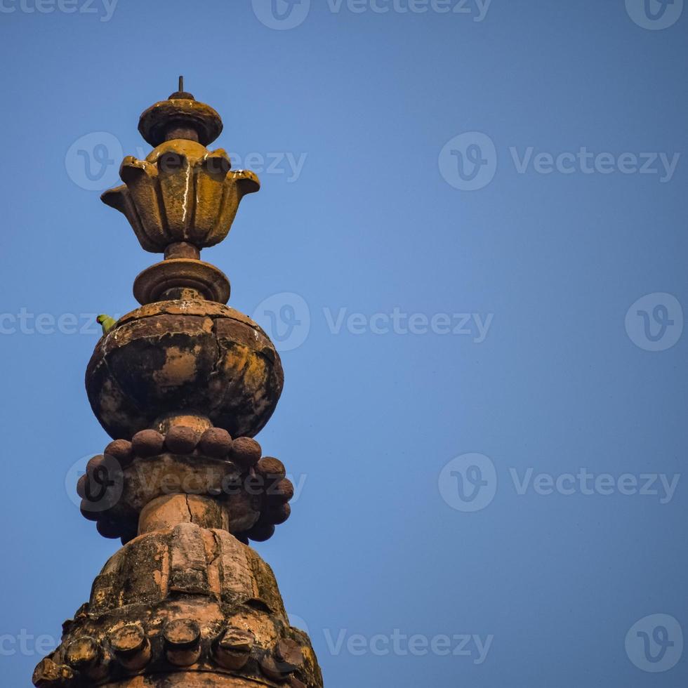 Morning View of Royal Cenotaphs Chhatris of Orchha, Madhya Pradesh, India, Orchha the lost city of India, Indian archaeological sites photo