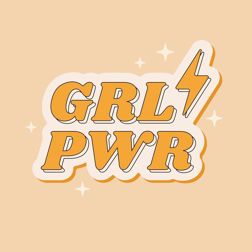 Grl Pwr Vector Art, Icons, and Graphics for Free Download