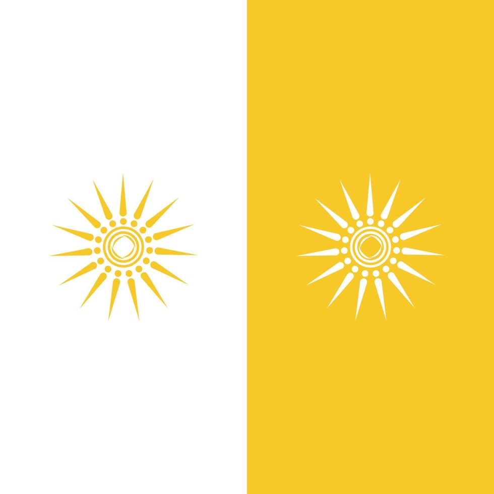 Sun Vector illustration Icon
