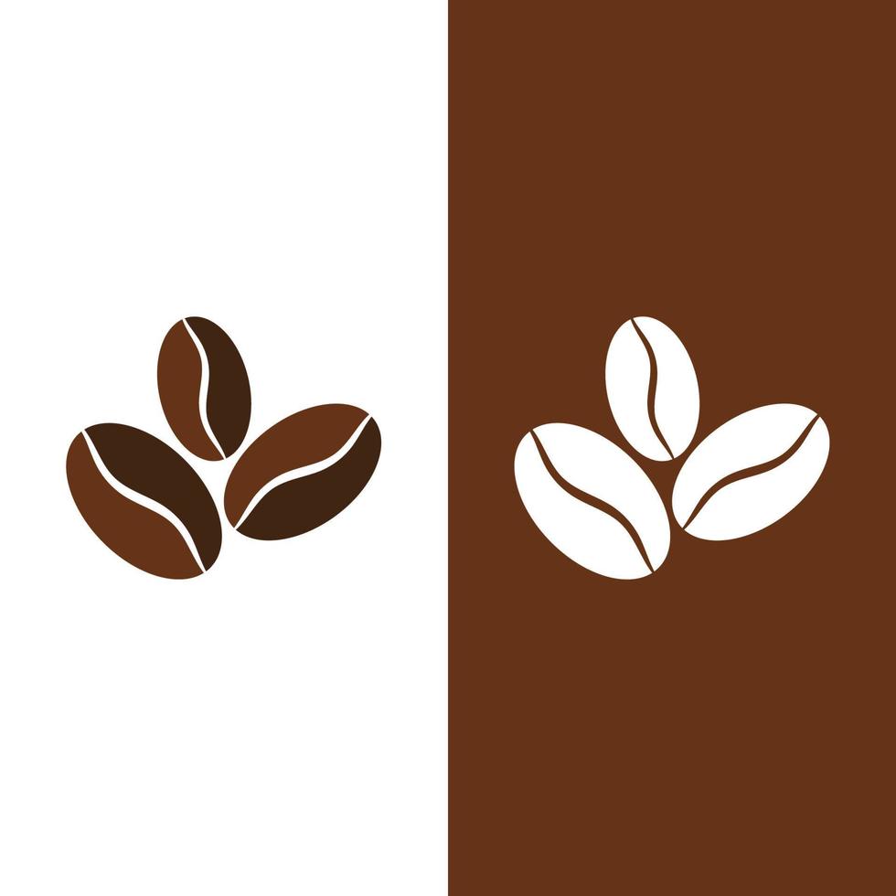 vector de icono de grano de café