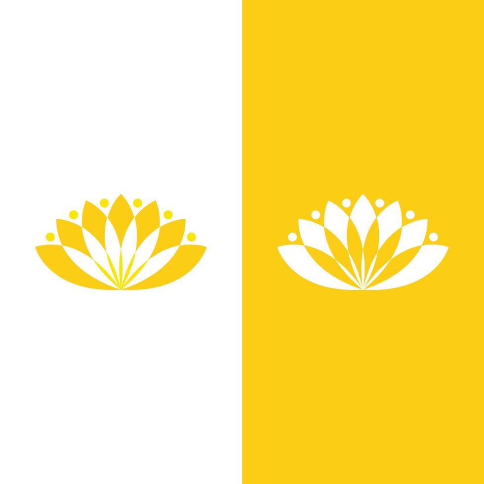 Beauty Vector lotus icon