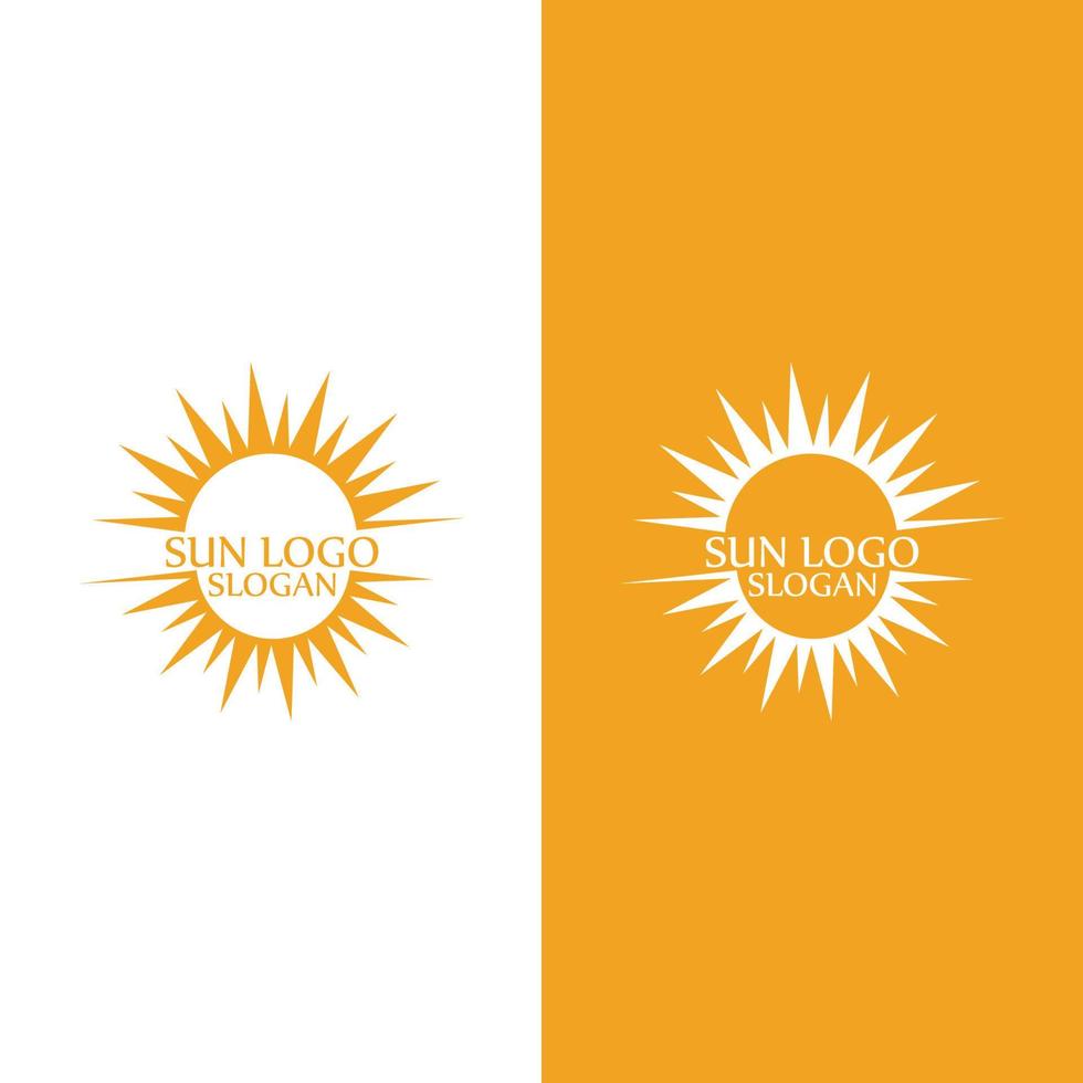 Sun Vector illustration Icon