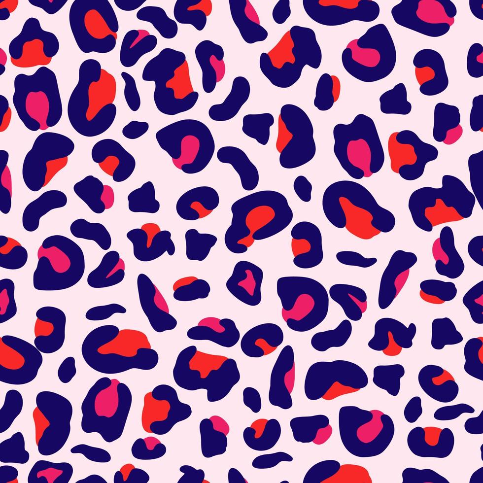 Leopard Print Modern Seamless Pattern vector