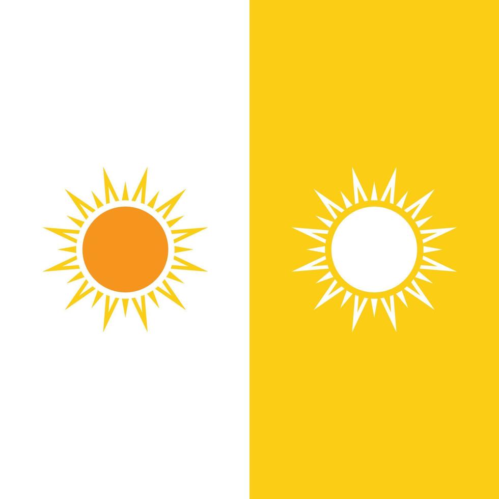 Sun Vector illustration Icon