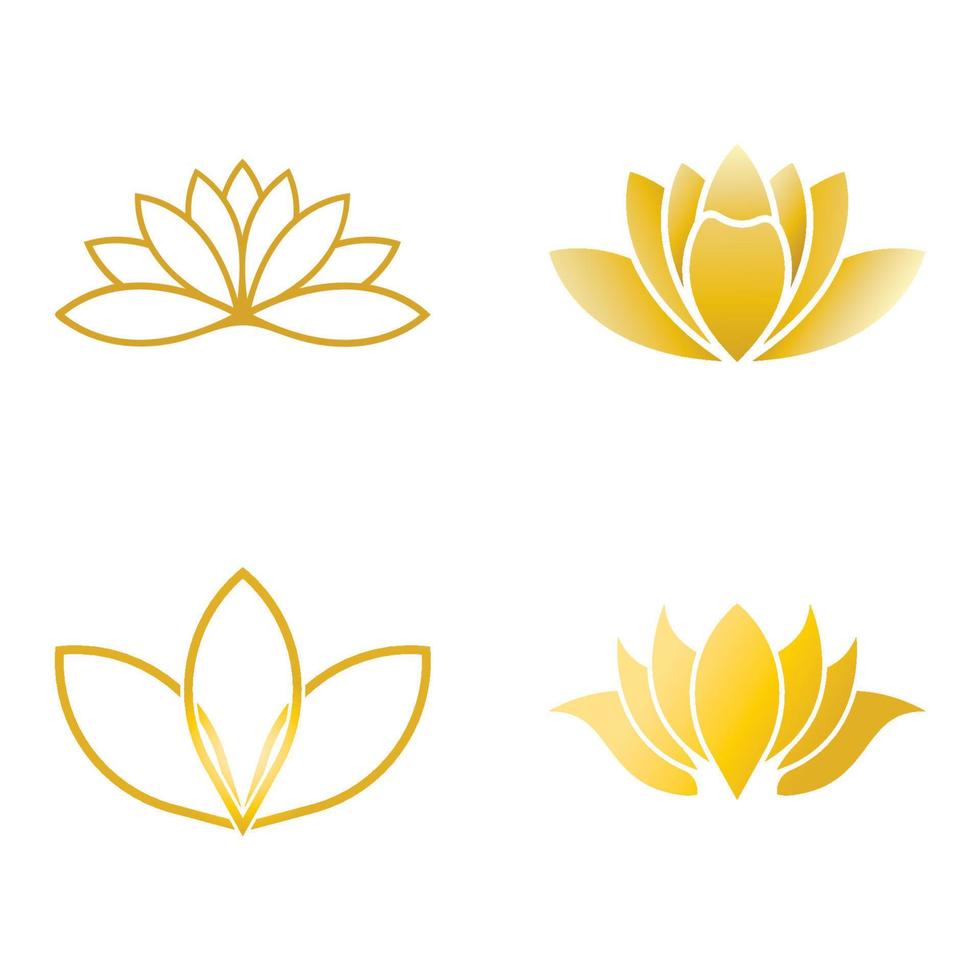 Beauty Vector lotus icon