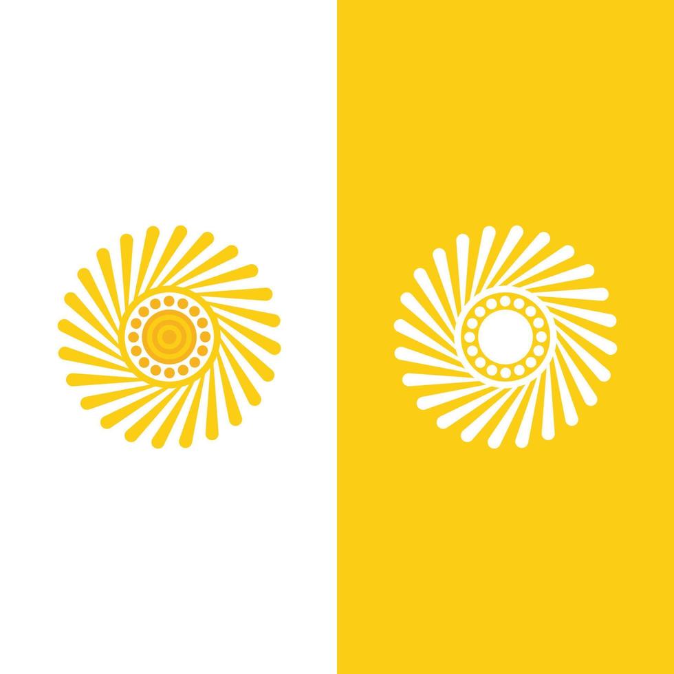Sun Vector illustration Icon