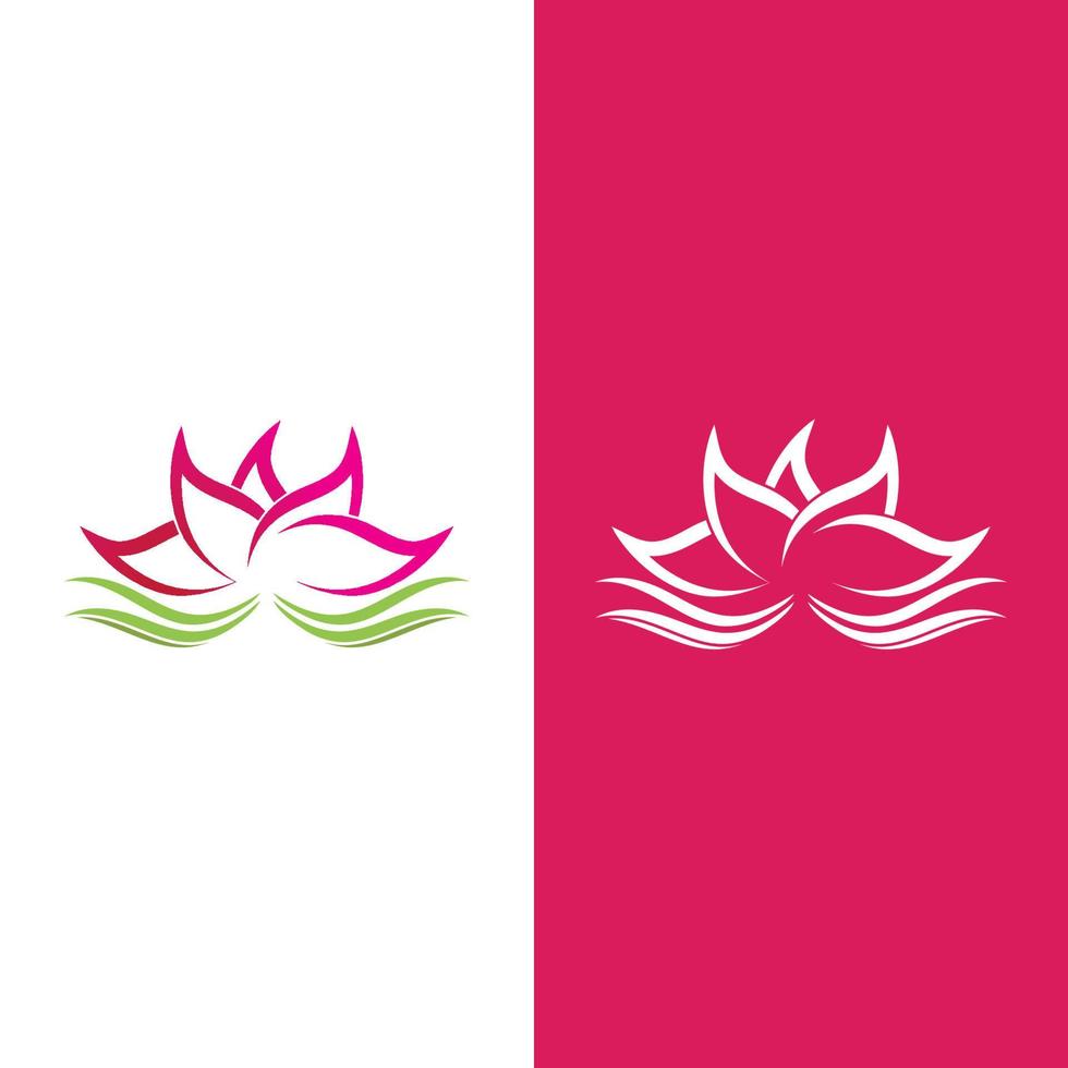 Beauty Vector lotus icon