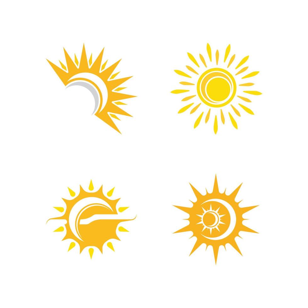 Sun Vector illustration Icon