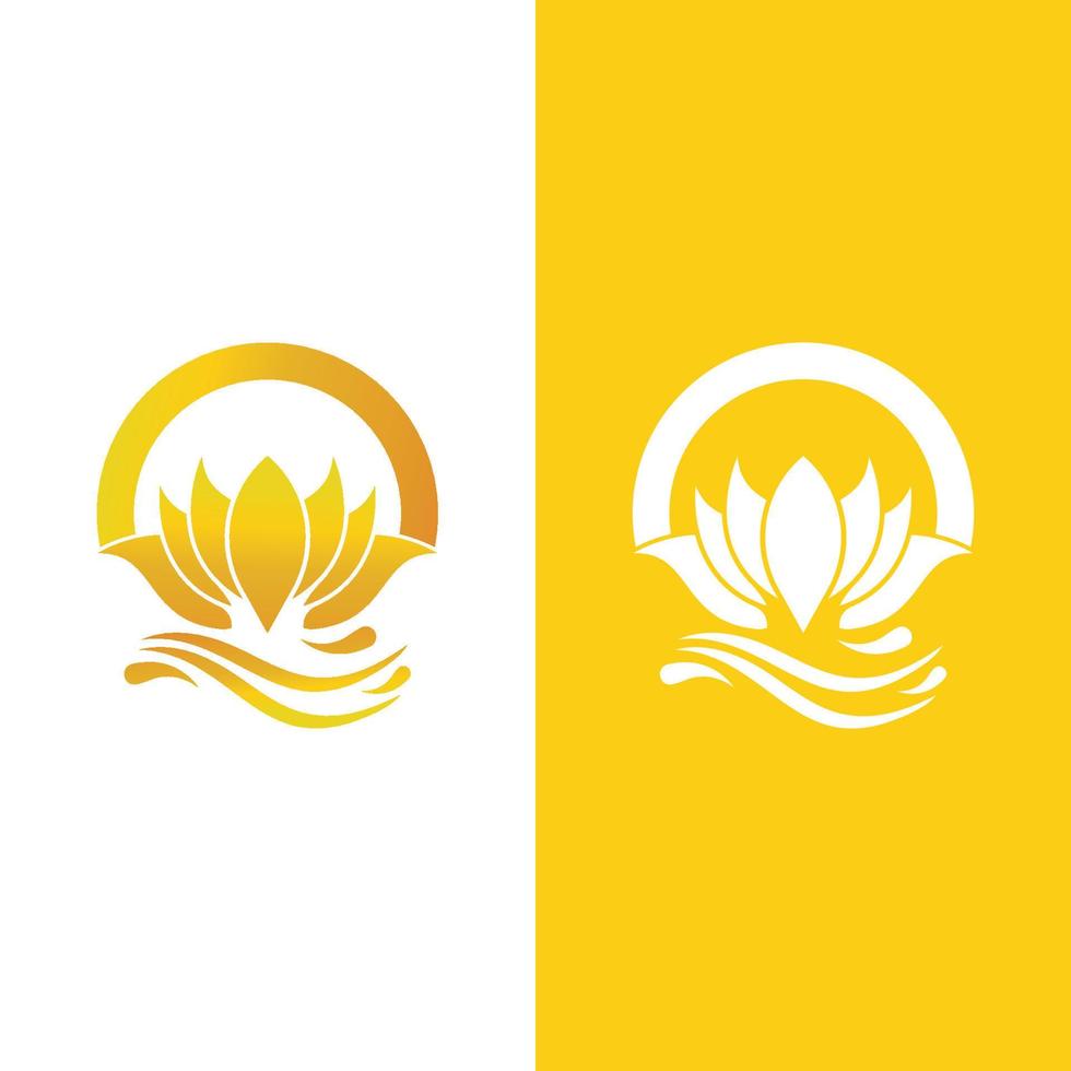 Beauty Vector lotus icon