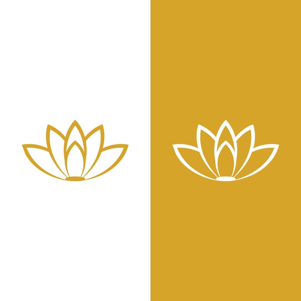 Beauty Vector lotus icon