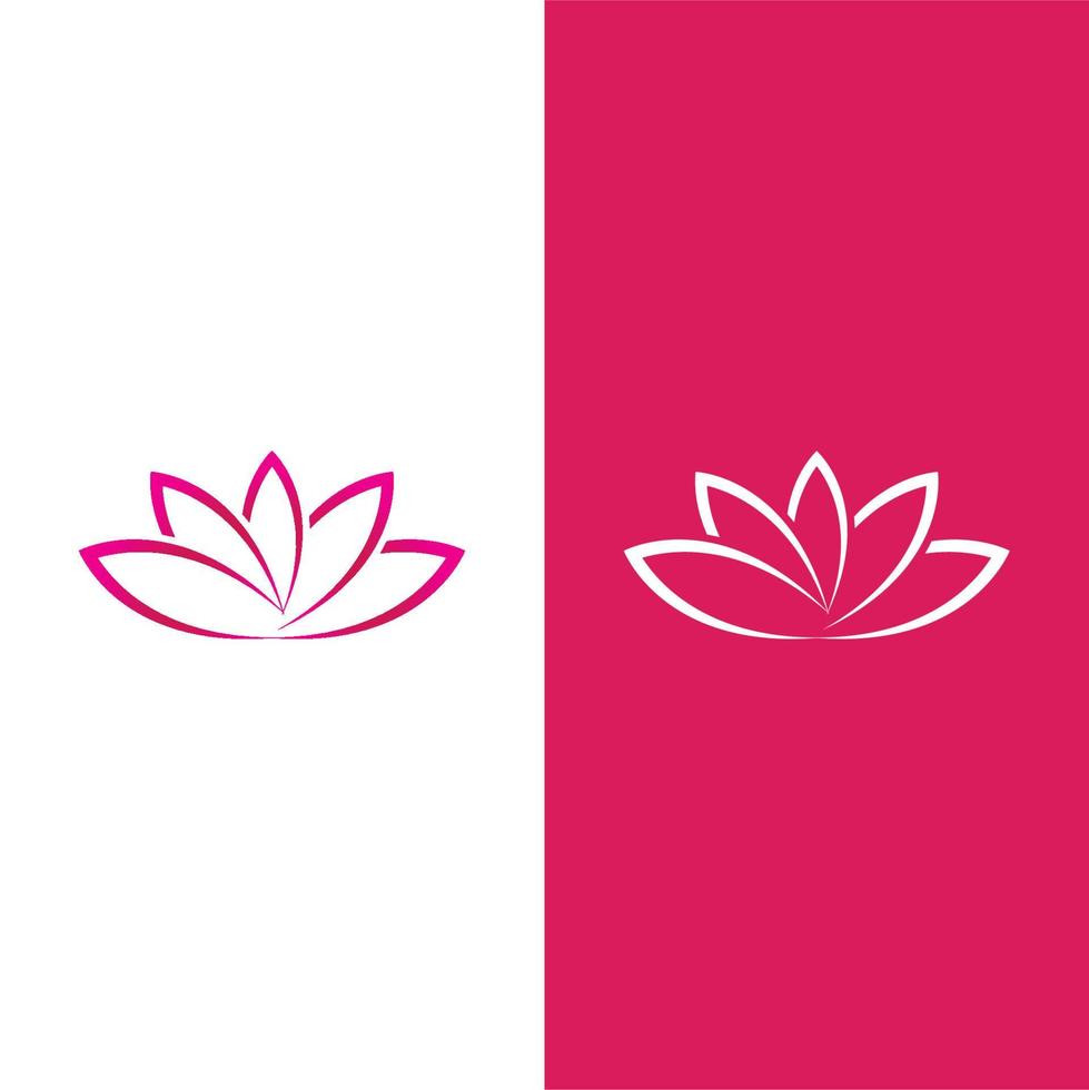 Beauty Vector lotus icon