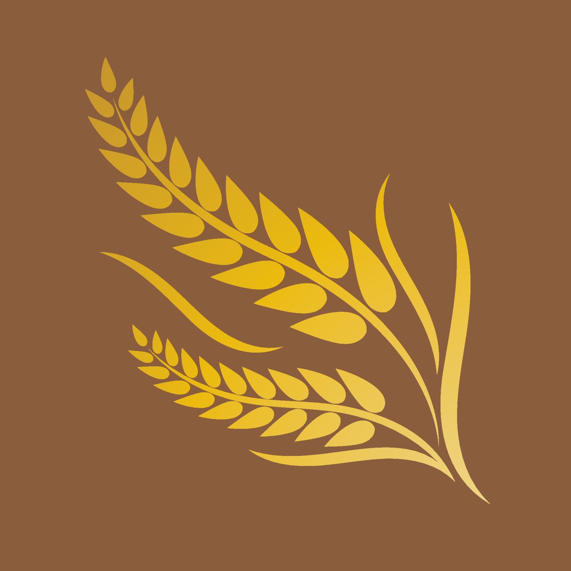 Wheat logo vector icon illustration 8566777 Vector Art at Vecteezy