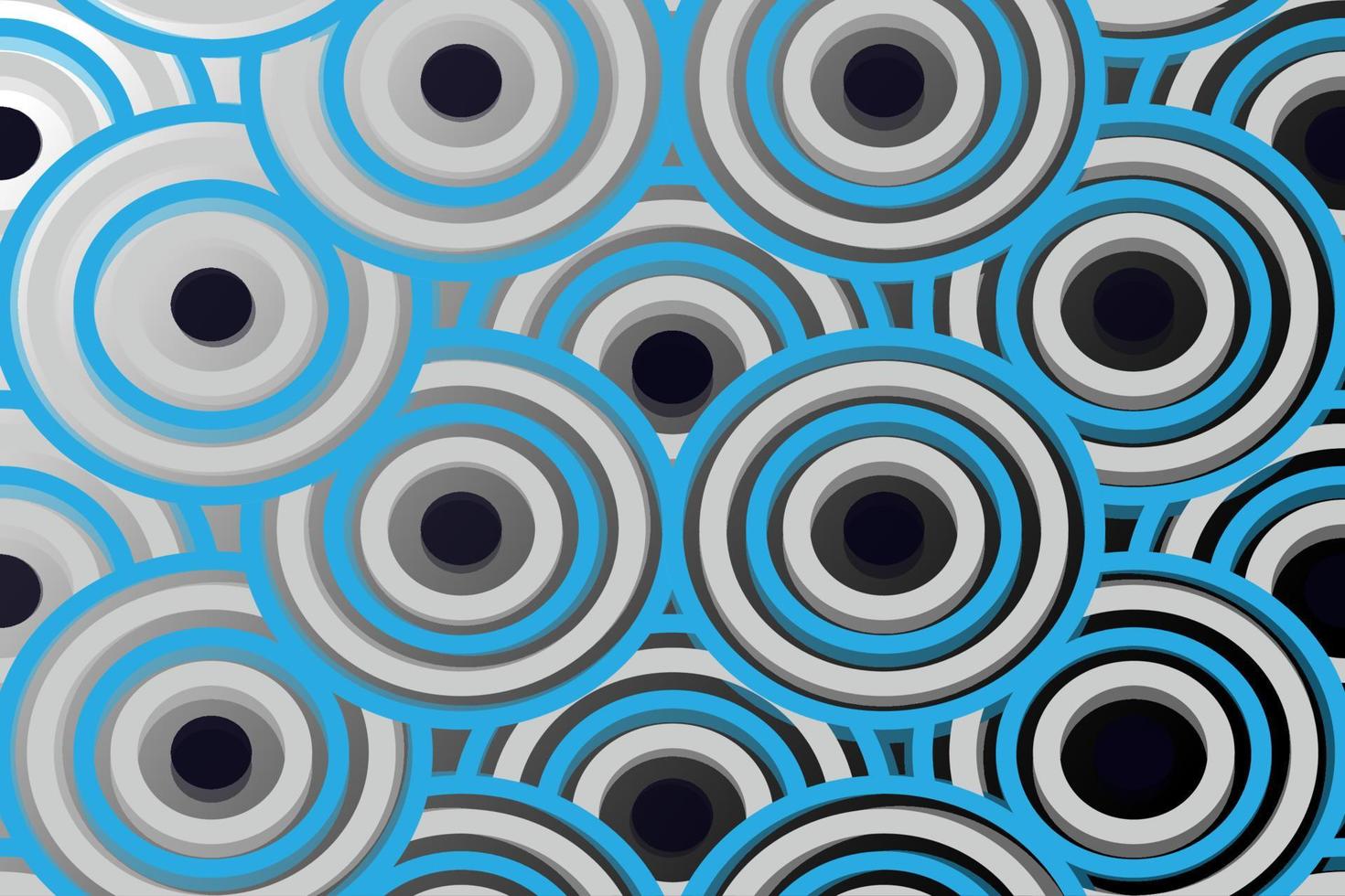 abstract circle pattern background vector