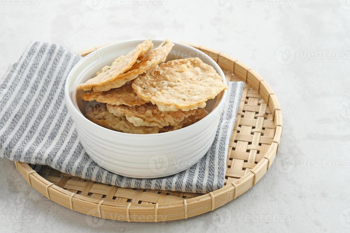 Keripik Tempe or Tempe chips photo