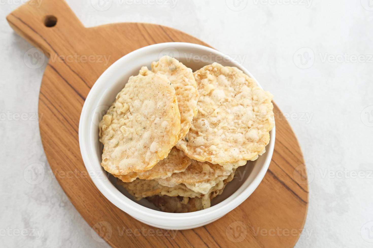 Keripik Tempe or Tempe chips photo