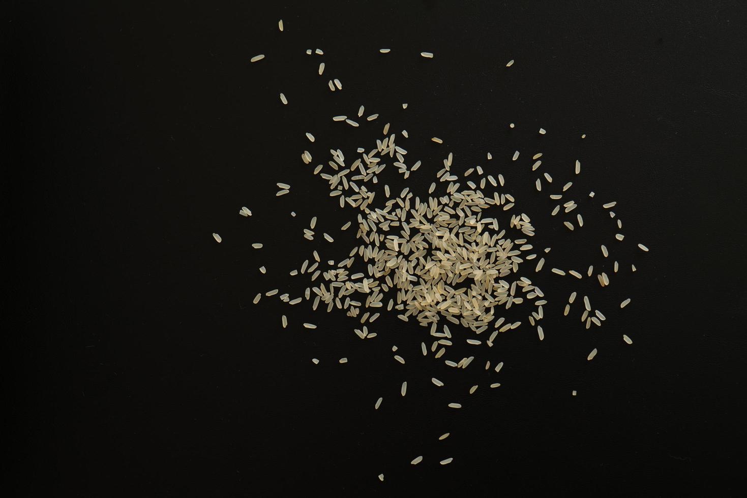 arroz sancochado de grano largo foto