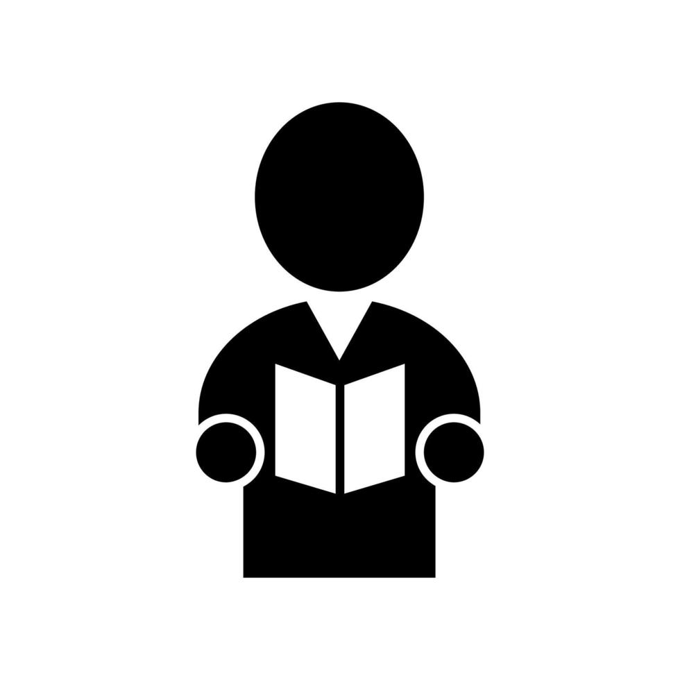 Reading Icon illustration vector